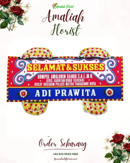 Papan Bunga Ucapan Selamat Kutawaluya
